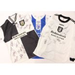 Stockport County: A collection of three Stockport County football shirts, to comprise: 1996-98