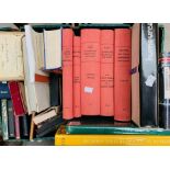A miscellaneous collection of Italian books to include five bound volumes of Miscellanea