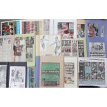 West Ham: A collection of assorted West Ham United scrapbooks containing mostly newsaper cuttings of