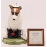 Cricket: An Alison Van Dyke, Hand-Crafted Limited Edition Sculpture for Jack Russell,
