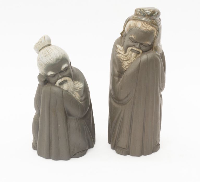Two Lladro figures of Chinese men