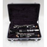EX SCHOOL - A Bundy clarinet with case