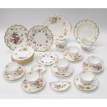 Collection of Royal Crown Derby Posie pattern tea service, and another
