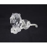 Boxed Swarovski crystal lion Inspiration of Africa