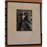 Elaine Shemilt, British, contemporary, photo etching, 'The Dead and the Unborn' 1/10, 31cm x 24 cm