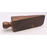 Solid oak 19th Century wedge