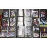 West Ham: A large collection of assorted West Ham United signatures, mostly on photographs. Modern