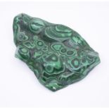 A large sample of malachite crystal, 23 x 15cms approx