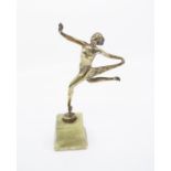 Josef Lorenzl bronze of the female form damage present to the tip of one thumb and to the base