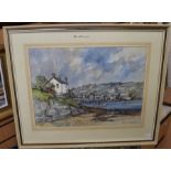 Doris E Crichton, British, 20th Century, a set of three watercolours in matching frames, all 31cm