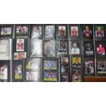 West Ham: A collection of assorted display albums containing various signed photographs of West