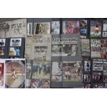 West Ham: A collection of assorted West Ham United scrapbooks containing mostly newspaper cuttings