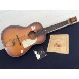 Small Baliol beginners guitar and vintage tutor manual