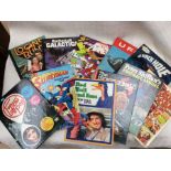 A collection of assorted annuals to include: Dandy, Beano, Roy of the Rovers and many others.