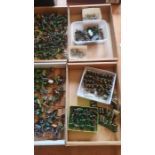 6 boxes of Medieval, Vikings Norman figures etc including Lamming examples