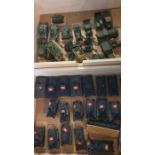 3 sets of drawers containing military Vehicles, possibly 20mm. Mixed armies.