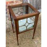 An early  20th cent Bijouterie cabinet