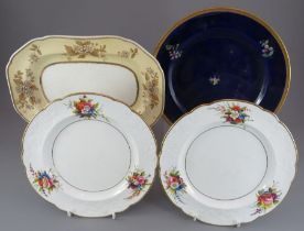 A group of early nineteenth century Spode porcelain wares, c. 1820-5. To include: two flower-
