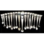 A collection of mainly early 20th Century silver sugar tongs, various designs, dates and makers,