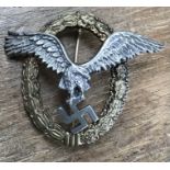 German Luftwaffe Combined Pilots & Observer Badge, marked CEJ.