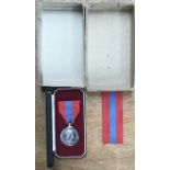 QEII Imperial Service Medal For Faithful Service to Mrs Vera Brassington In Original Case with