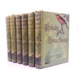 Swaysland. (W.) Familiar Wild Birds 4 volumes series 1-4 complete. 160 colour plates, some by