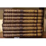 (Various authors): Chemistry As Applied to the Arts and Manufacturers. 8 volumes, litho engraved