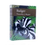 New Naturalist No 114. Roper (Timothy). Badger. 1st edition. Fine in Robert Gillmor wrapper.