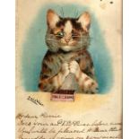 Wain, Louis. A collection of reference works on Louis Wain, including facsimiles, together with four