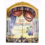 Red Riding Hood, die-cut pantomime book in the form of a theatre, New York: McLoughlin Bros, 1891.