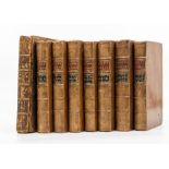 Pope, Alexander. The Works, seven volumes [of ten], Dublin: J. Potts, 1764. Full contemporary calf