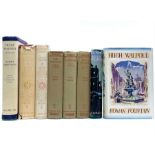 Walpole, Hugh. Collection of six signed presentation copies inscribed to Amy Johnston [of