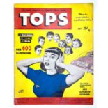 Tops: The Adult Magazine of Dramatic Picture Stories, No. 1, New York: Tops Magazine, 1949. Cover