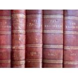 The Engineer, London: Office for Publication and Advertisements, 1865-1874, bound in ten volumes,