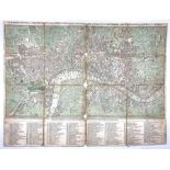 London Map. Ellis, J. The London Guide, or A Pocket Plan of the Cities of London & Westminster, &