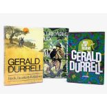 Durrell, Gerald. Collection of three books comprising: Birds, Beasts & Relatives, first edition,