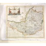 Morden, Robert. Collection of 20 maps, [1695 or later], ten mounted in printseller's wrappers: North