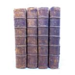 Commines, Phillippe de. Memoires, in four volumes, London: Rollin, 1747. Including engraved