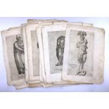 ***WITHDRAWN***Miscellaneous collection of Italian books & engravings, including 53 etched plates of