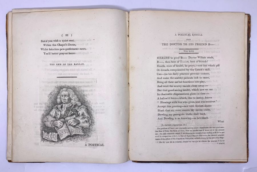 [Sayers, James]. The Foundling-Chapel Brawl, London: C. Roworth, 1804, bound with the Second Part, - Image 5 of 6
