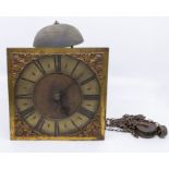 William Coveinton ( Covington) of Harrold (Bedfordshire) hook and spike transitional clock. With