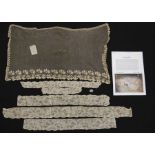 Royal Interest: A small collection of lace that has been handed down through the family of the