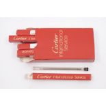 A box of 10 Cartier Must de Cartier Vendome ballpoint pen ink refills in black