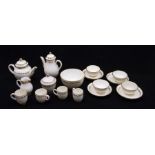 *** PLEASE NOTE this is CAUGHLEY ****** A 19th century porcelain miniature tea set, comprising