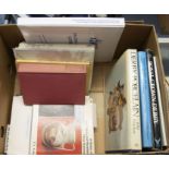 A collection of antique porcelain related reference books
