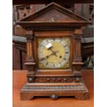 Three early 20th Century mantle clocks, Edwardian and Art Deco, all eight day examples