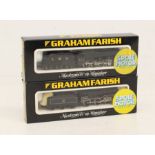 Graham Farish: A boxed Graham Farish, N Gauge, 2-6-0 Crab BR 42806, locomotive and tender, Reference