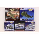 Corgi: A collection of five assorted Corgi The Aviation Archive models, to include: AA33421,