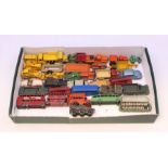 Matchbox: A collection of assorted Matchbox Lesney 75 Series, playworn, unboxed diecast vehicles.
