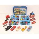 Diecast: A collection of assorted unboxed diecast vehicles to include: Wolseley Six-Eighty,